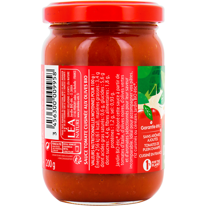 Boho Cosmetics Sauce Tomate Duo D'olives Vertes Et Noires - Jardin Bio Étic
