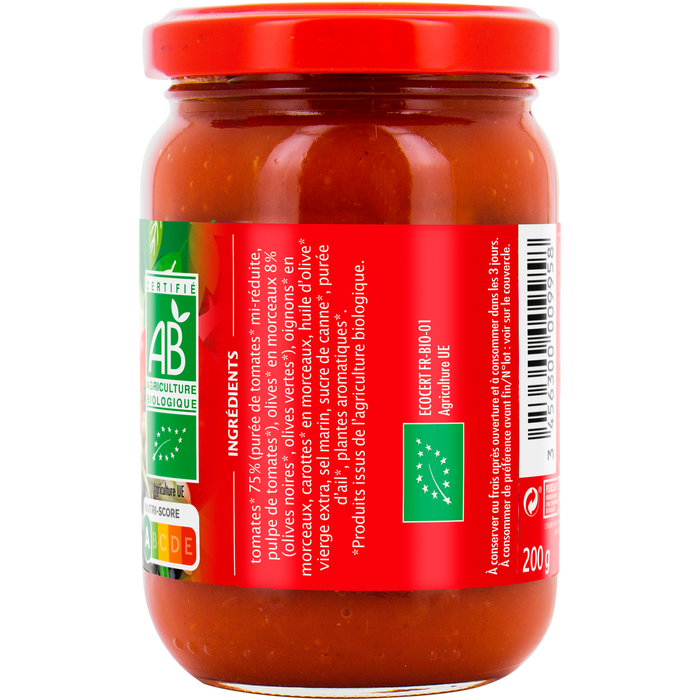 Boho Cosmetics Sauce Tomate Duo D'olives Vertes Et Noires - Jardin Bio Étic