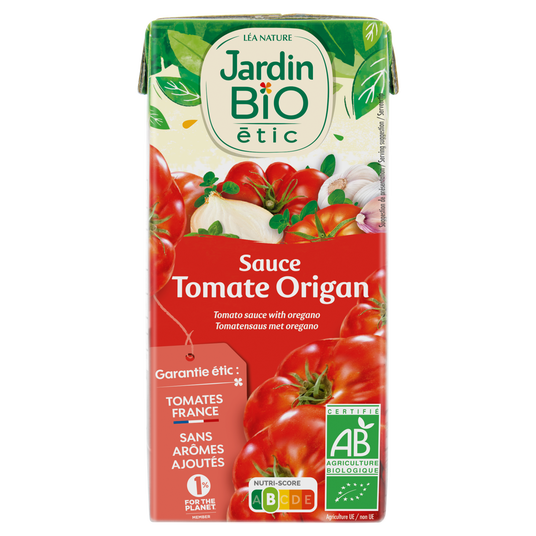 boho cosmetics Sauce Tomate Origan bio - Jardin BiO étic