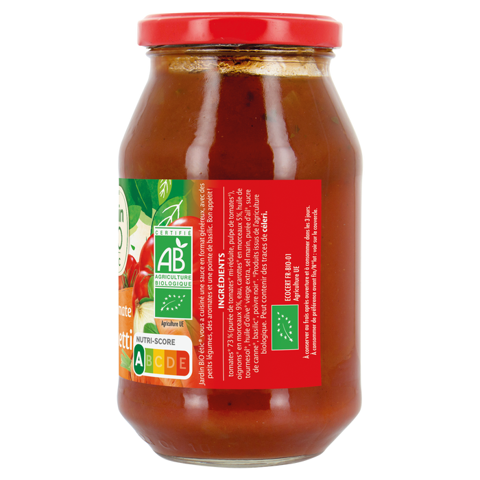 Boho Cosmetics Sauce Tomate Spaghetti Bio - Jardin Bio Étic