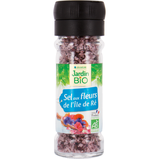 boho cosmetics Sel aux fleurs de l'ile de Re - Jardin Bio Étic