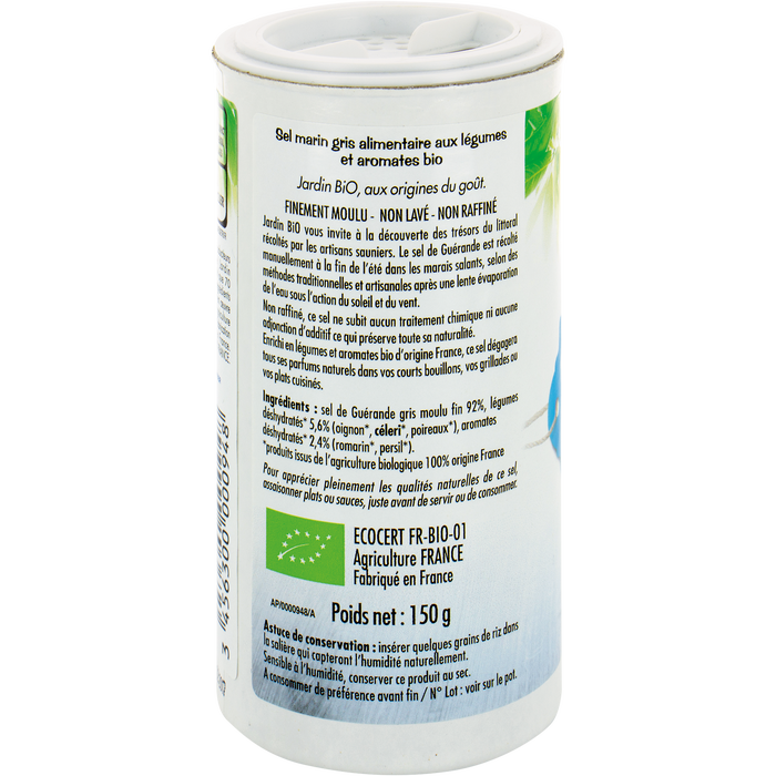 Boho Cosmetics Sel De Guérande Aux Aromates - Jardin Bio Étic