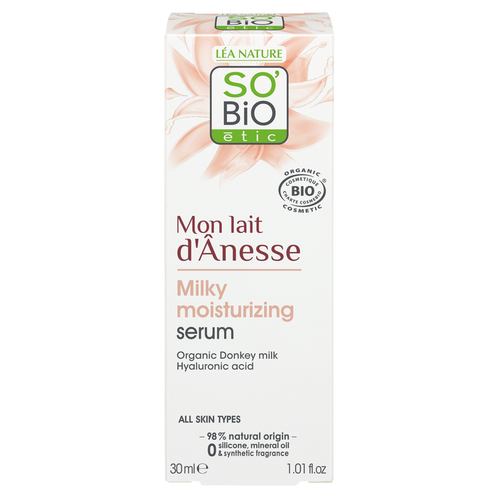 Boho Cosmetics Sérum Booster D'hydratation - Mon Lait D'Ânesse - SO BiO étic