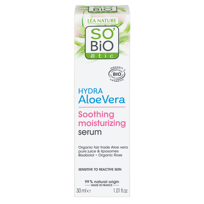 Boho Cosmetics Sérum Hydratant Haute Tolérance Aloe Vera - So'BiO étic