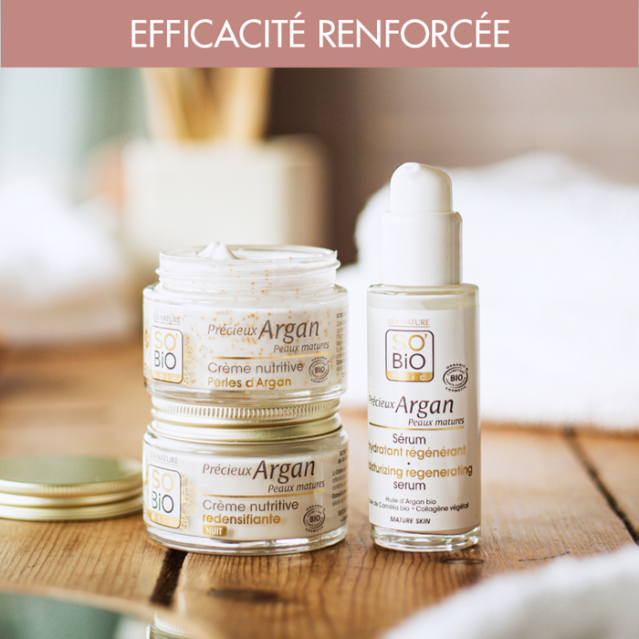 Boho Cosmetics Sérum Hydratant Régénérant - Précieux Argan - SO'BiO étic