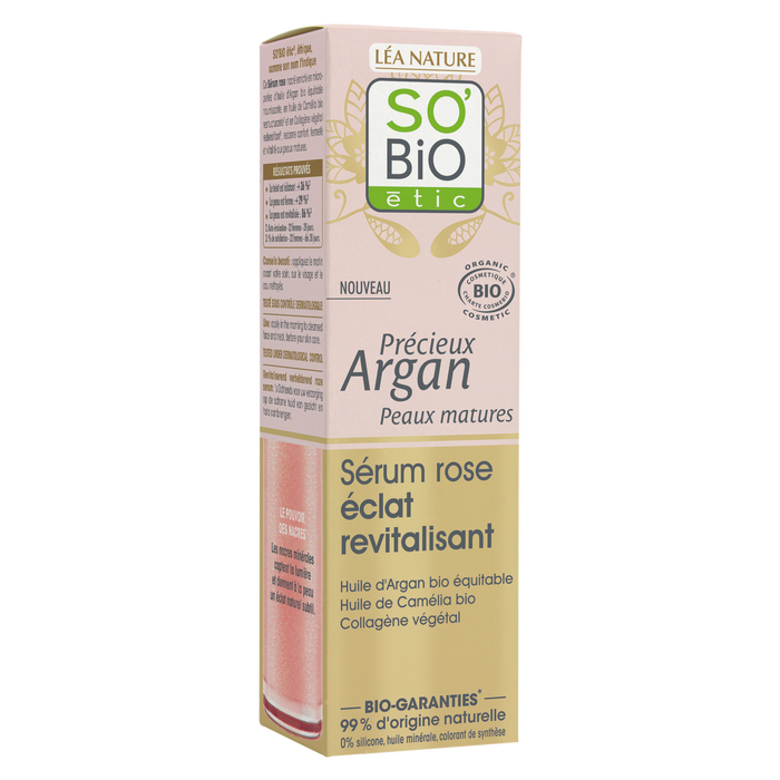 Boho Cosmetics Sérum Rose éclat Revitalisant - LEA NATURE SO BiO étic
