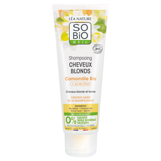boho cosmetics Shampooing camomille et citron - SO'BiO étic