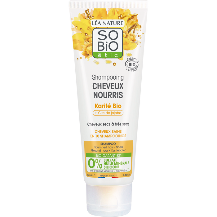 Boho Cosmetics Shampooing Cheveux Nourris Karité Et Jojoba Bio - SO'BiO étic
