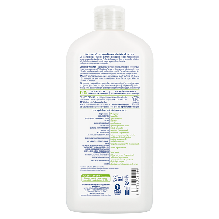 Boho Cosmetics Shampooing Couleur Carthame - Natessance