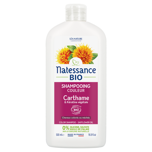 boho cosmetics Shampooing couleur carthame - Natessance boho cosmetics Shampooing couleur carthame - Natessance