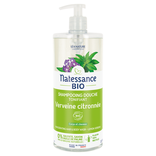 boho cosmetics Shampooing-douche tonifiant Verveine Citronnée