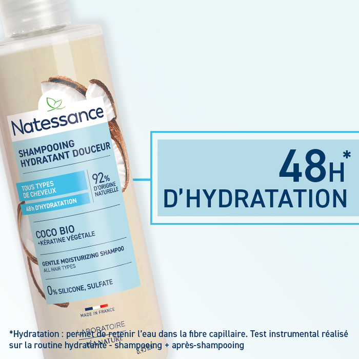 Boho Cosmetics Shampooing Extra-doux Coco Et Kératine Végétale 200ml - Natessance