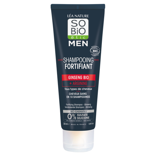 boho cosmetics Shampooing fortifiant Ginseng Bio - SO'BiO étic
