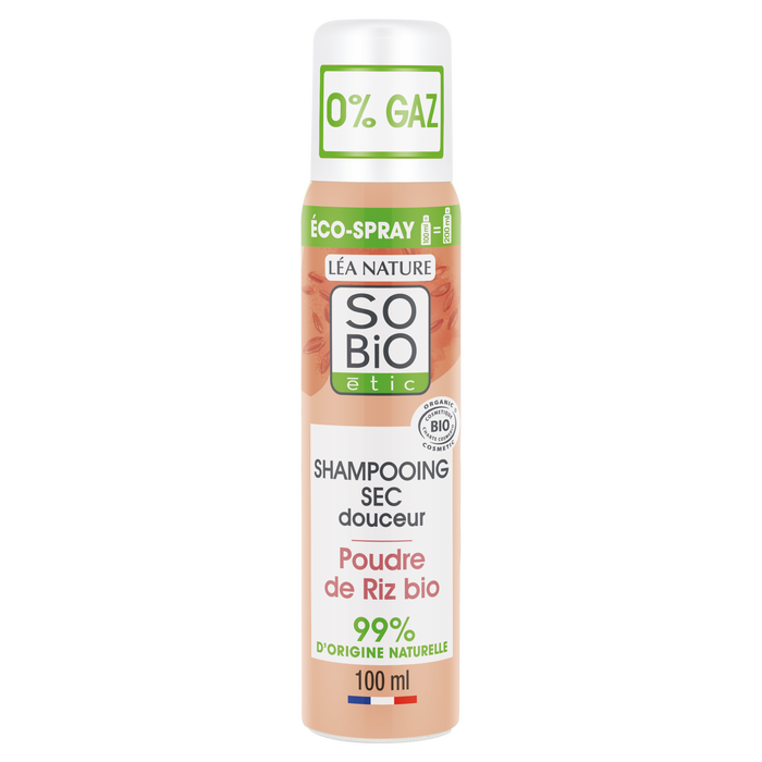 Boho Cosmetics Shampooing Sec Douceur Poudre De Riz Bio Volume 24h - LEA NATURE SO BiO étic