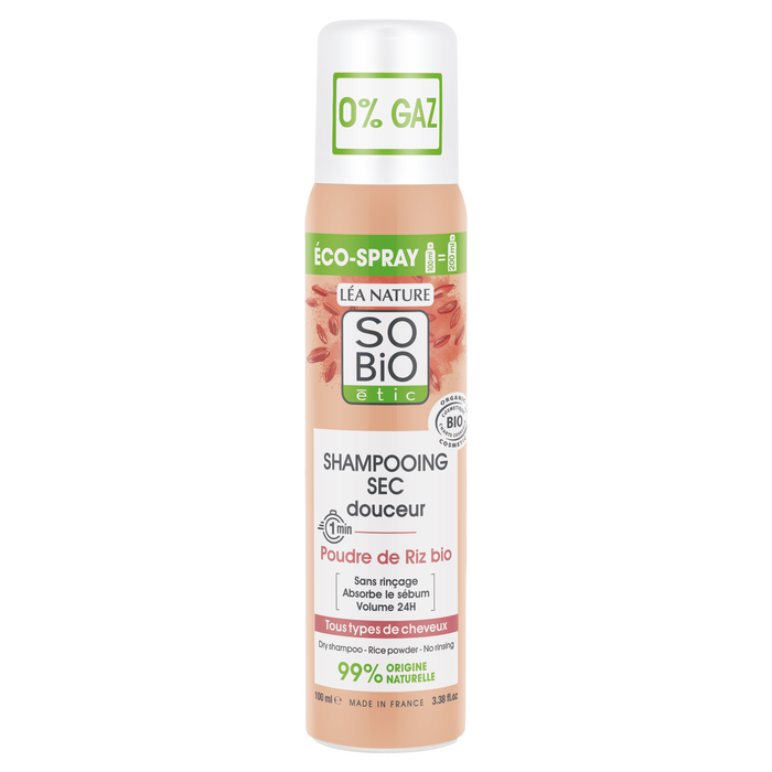 Boho Cosmetics Shampooing Sec Douceur Poudre De Riz Bio Volume 24h - LEA NATURE SO BiO étic