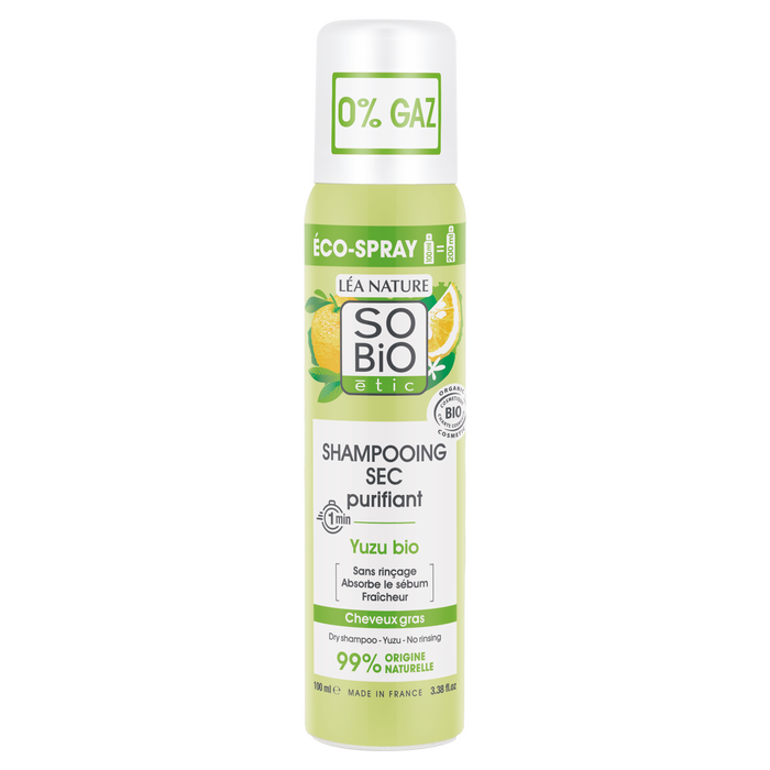 Boho Cosmetics Shampooing Sec Purifiant Yuzu Bio Fraîcheur - LEA NATURE SO BiO étic
