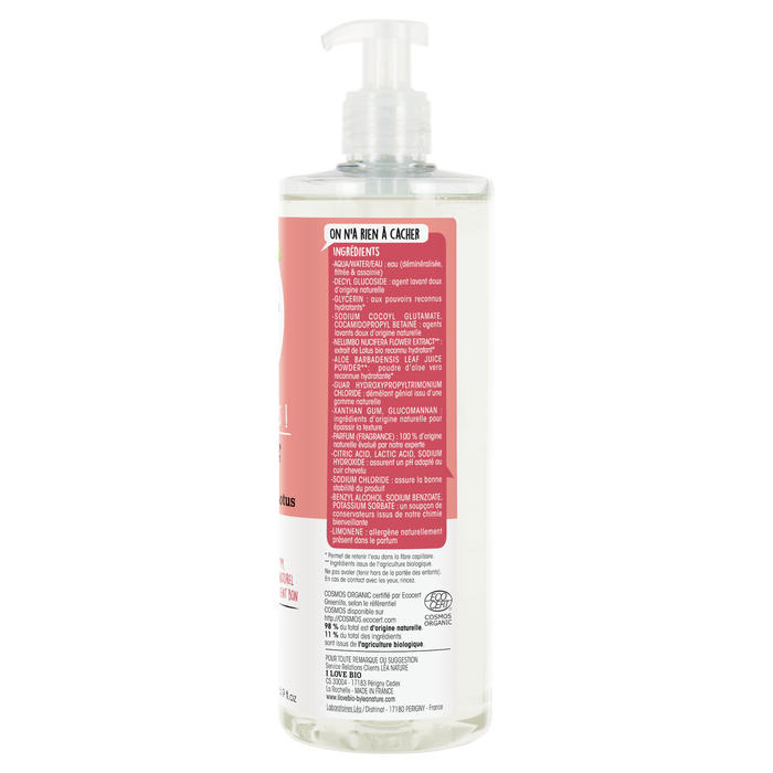 Boho Cosmetics Shampooing Un Pour Tous Extra-doux à L'Aloe Vera Et Au Lotus - I Love Bio