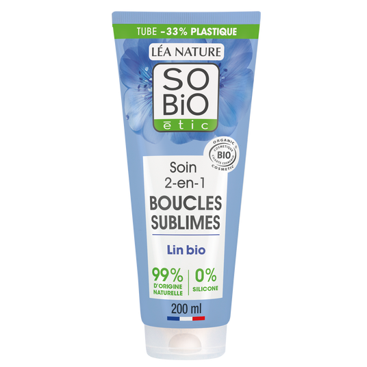 boho cosmetics Soin 2en1 boucles sublimes Lin & Vitamine F - LEA NATURE SO BiO étic