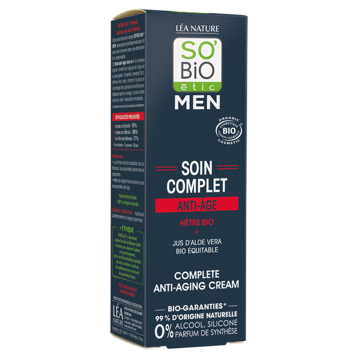 Boho Cosmetics Soin Complet Anti-Âge Hêtre Bio 50ml - SO'BiO étic