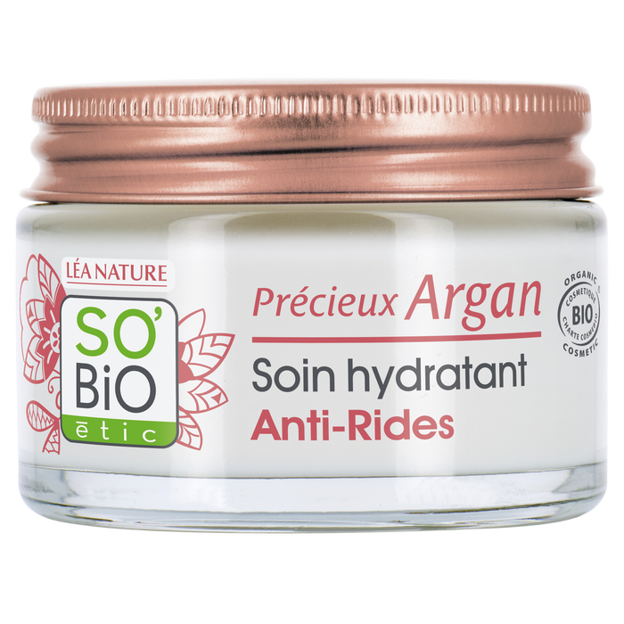 Boho Cosmetics Soin Hydratant Anti-Rides Jour - Précieux Argan - SO'BiO étic