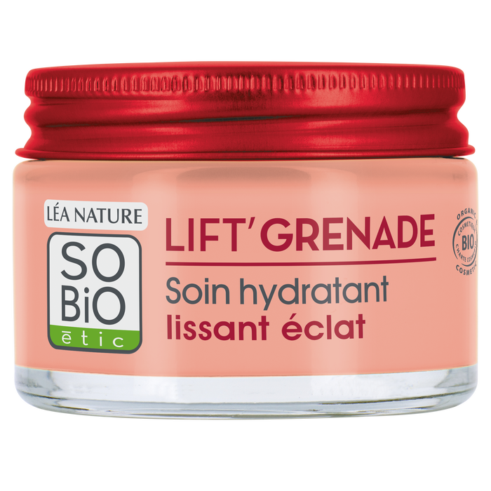 Boho Cosmetics Soin Hydratant Lissant éclat Lift'Grenade - SO'BiO étic