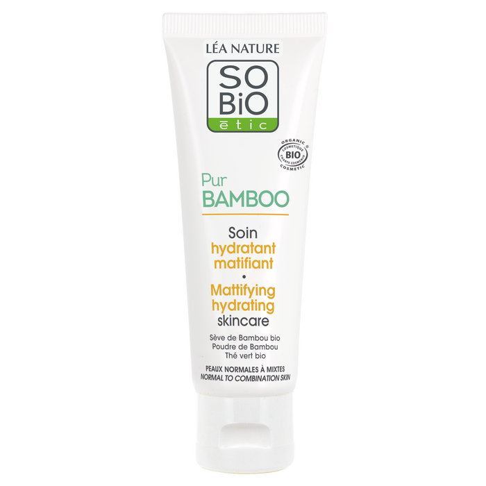Boho Cosmetics Soin Hydratant Matifiant Pur Bamboo 50ml - SO'BiO étic