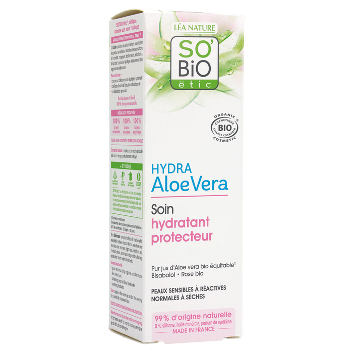Boho Cosmetics Soin Hydratant Protecteur Hydra Aloe Vera - LEA NATURE SO BiO étic