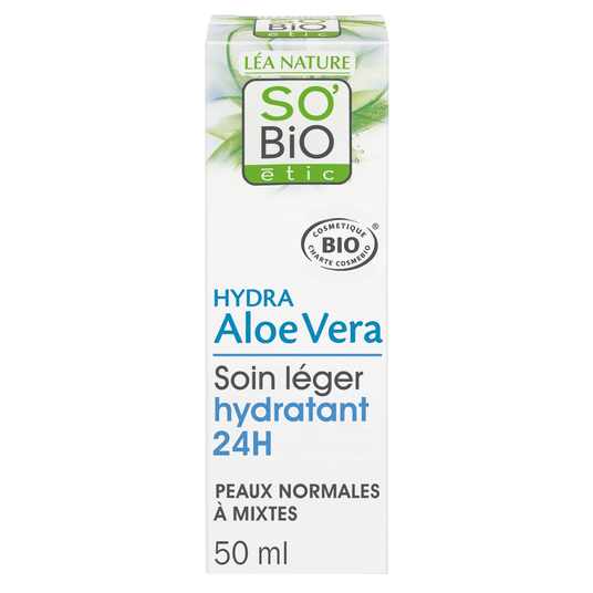 boho cosmetics Soin léger hydratant 24H - SO'BiO étic