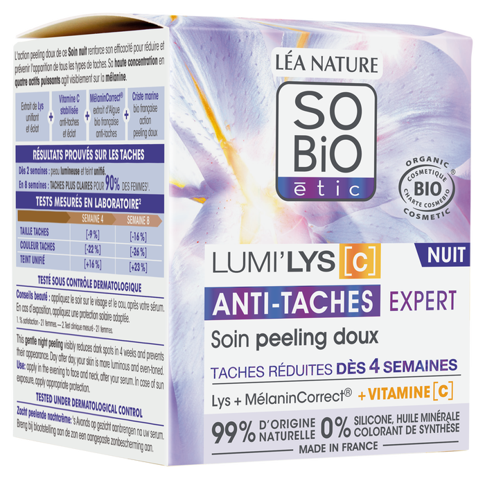 Boho Cosmetics Soin Nuit Peeling Doux - LEA NATURE SO BiO étic