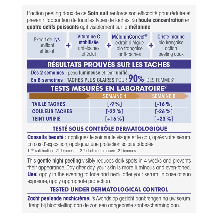 Boho Cosmetics Soin Nuit Peeling Doux - LEA NATURE SO BiO étic