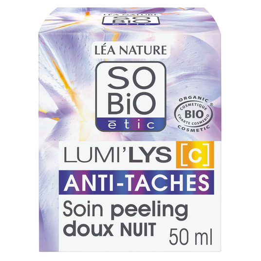 boho cosmetics Soin nuit peeling doux - LEA NATURE SO BiO étic