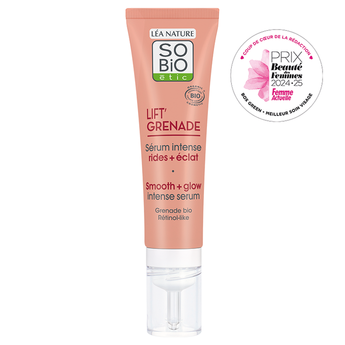 Boho Cosmetics Soin Regard Lissant Lift'Grenade - SO'BiO étic