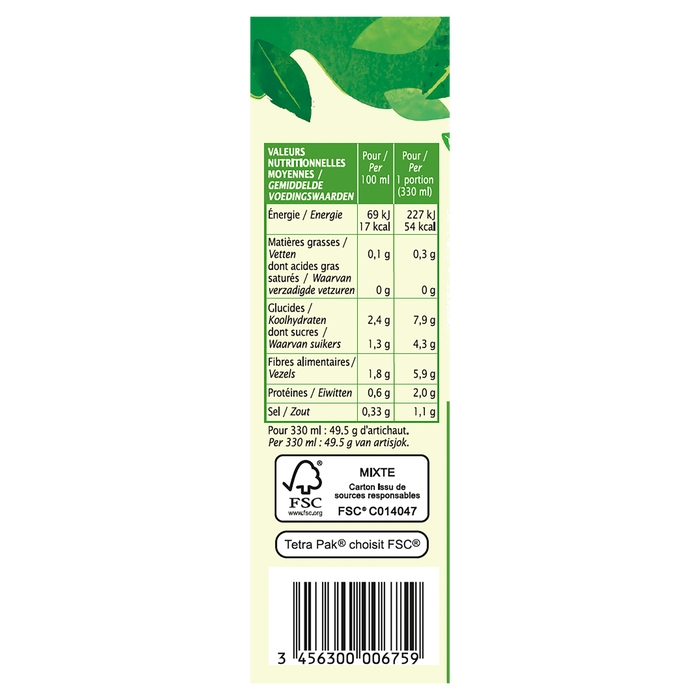 Boho Cosmetics Soupe à L'artichaut Détox 33cl - Jardin Bio Étic