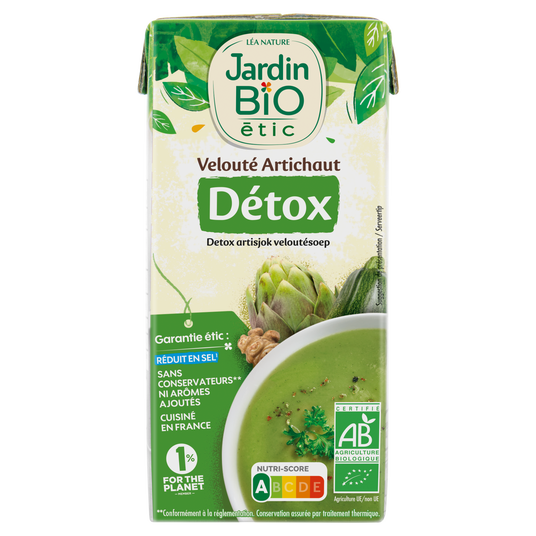 boho cosmetics Soupe à l'artichaut Détox 33cl - Jardin Bio Étic