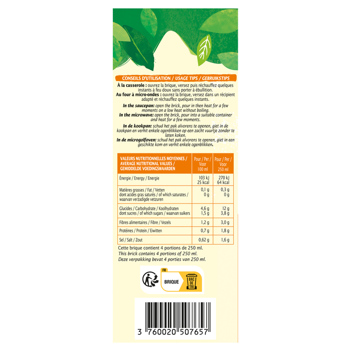 Boho Cosmetics Soupe Veloutée 9 Légumes - Jardin Bio Étic