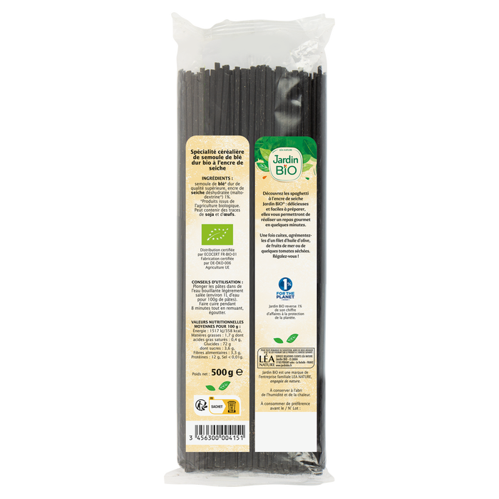 Boho Cosmetics Spaghetti à L'encre De Seiche - Jardin Bio Étic