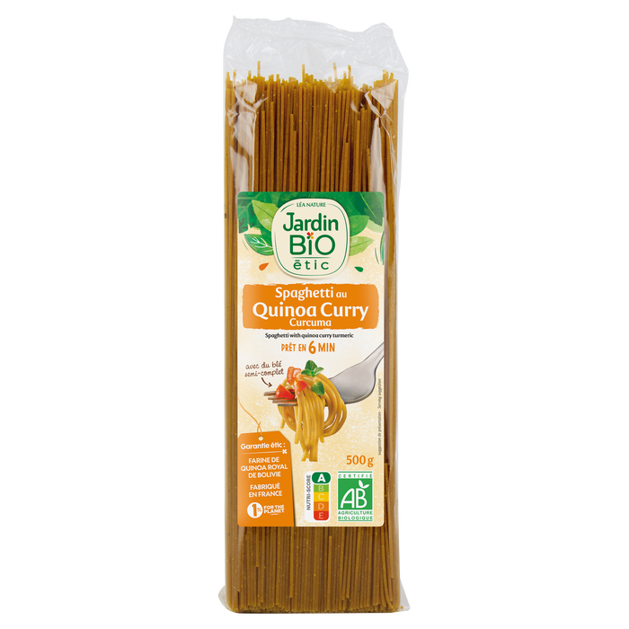 Boho Cosmetics Spaghetti Quinoa Curry Curcuma Bio - Jardin Bio Étic