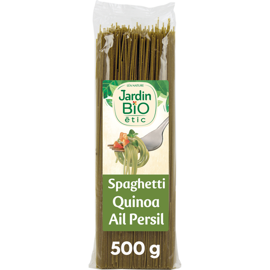 boho cosmetics Spaghetti quinoa persil ail bio - Jardin Bio Étic