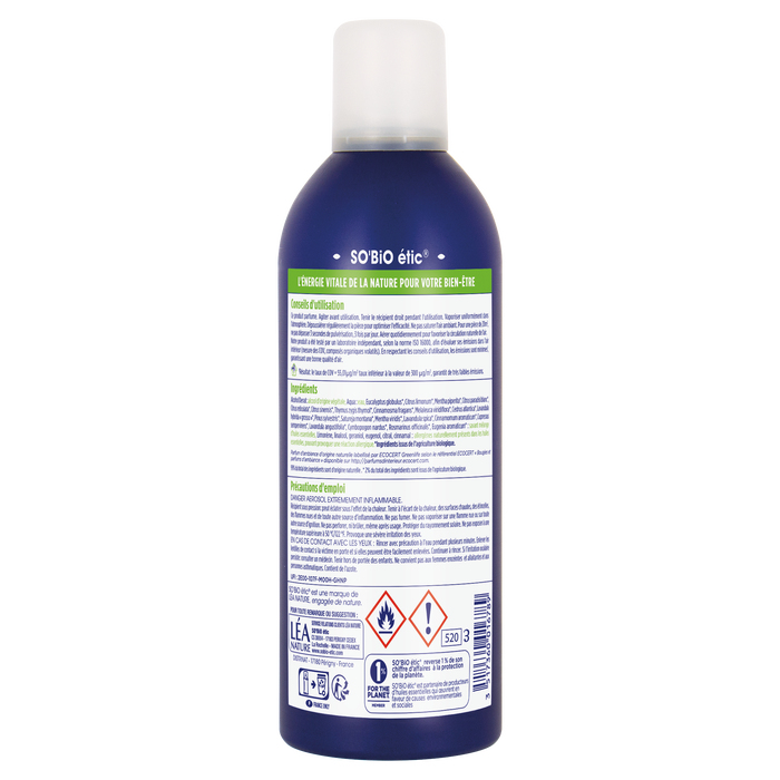 Boho Cosmetics Spray Habitat Purifiant Aux 21 Huiles Essentielles - So'BiO étic