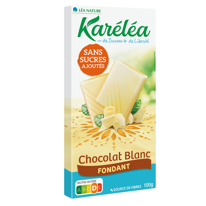 Boho Cosmetics Tablette De Chocolat Blanc Sans Sucres Ajoutés - Karéléa