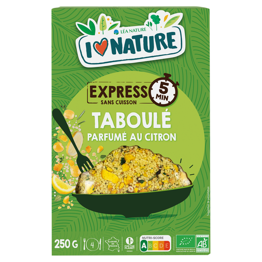 boho cosmetics Taboulé Citron & Herbes 250g - I Love Nature