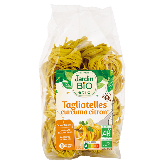 boho cosmetics Tagliatelles curcuma citron - Jardin Bio Étic