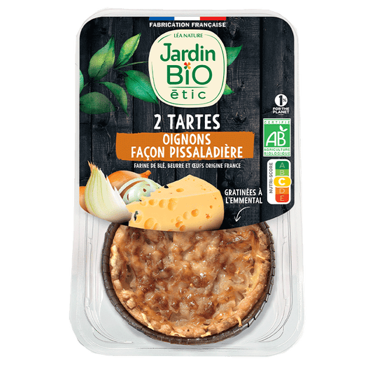 boho cosmetics Tartes oignons pissaladière bio - Jardin BiO étic