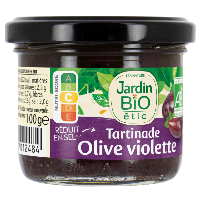 Boho Cosmetics Tartinade Olive Violette - Jardin Bio Étic