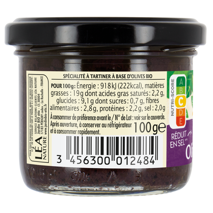 Boho Cosmetics Tartinade Olive Violette - Jardin Bio Étic