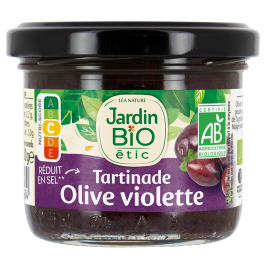 boho cosmetics Tartinade Olive Violette - Jardin Bio Étic
