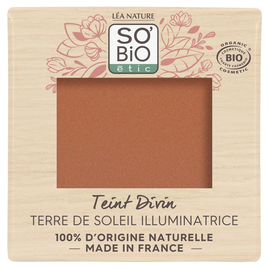 boho cosmetics Terre de soleil Teint Divin - SO'BiO étic