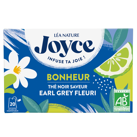 boho cosmetics Thé noir BONHEUR Earl Grey fleuri - Joyce
