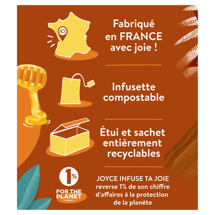 Boho Cosmetics Thé Noir RECONFORT Pain D'épices - Joyce