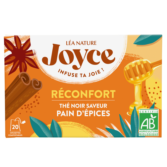 boho cosmetics Thé noir RECONFORT Pain d'épices - Joyce
